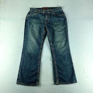 Nautica Womens Blue Jeans Tag Size 6 (30x25) Mid Rise Bootcut Denim